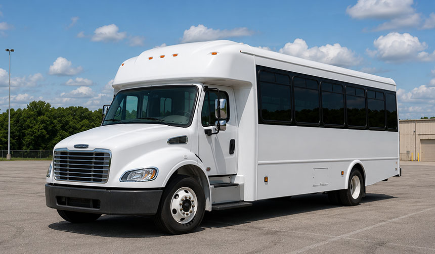 25-passenger minibus for charter in San Francisco, CA