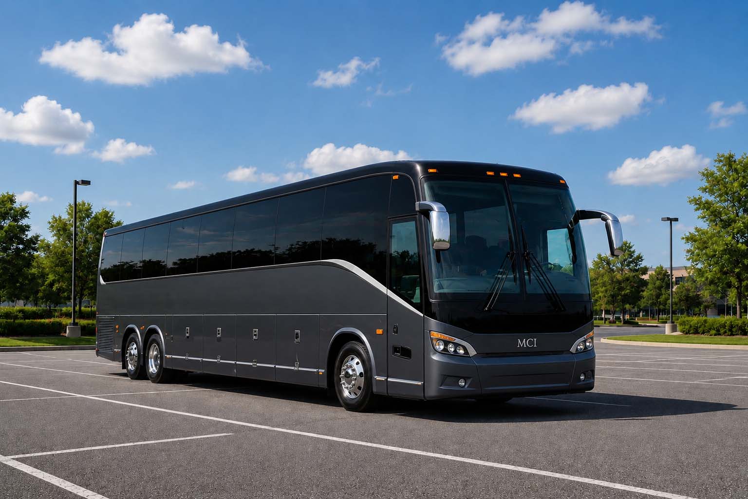 Charter bus rental in San Francisco, CA